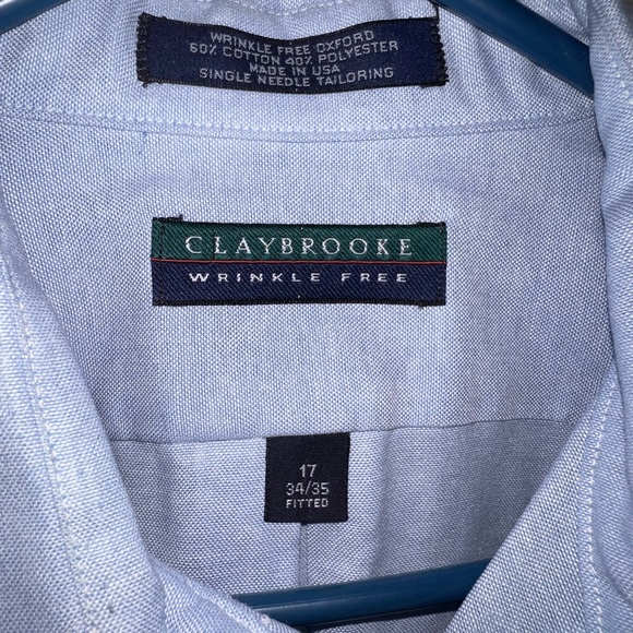 Blue Button Down - Picture 2 of 2